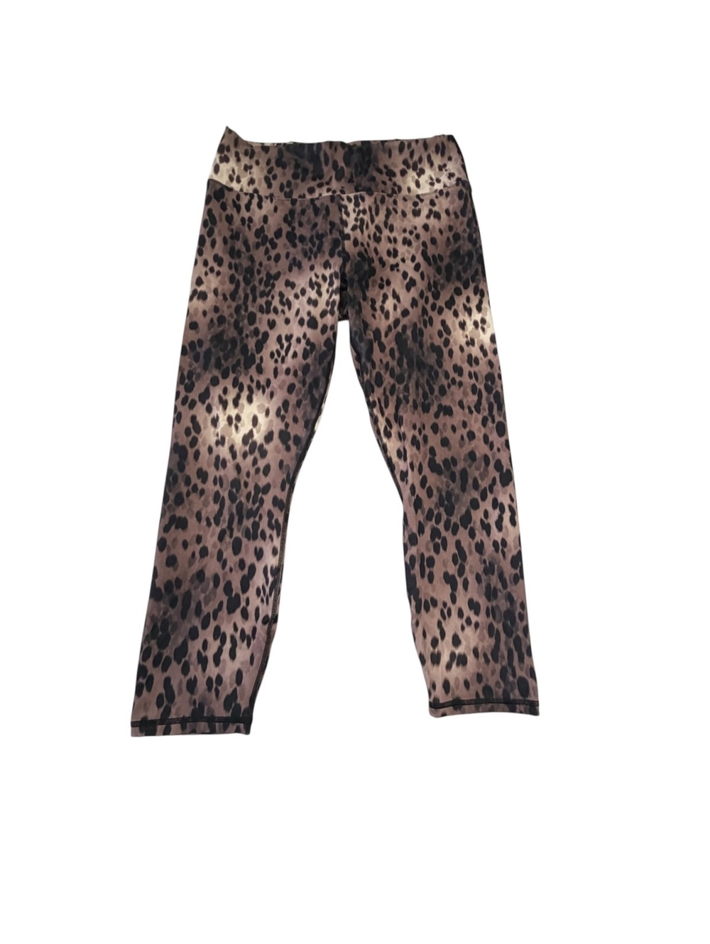 Fabletics Boost PowerHold High-Waisted 7/8 Leopard Print Leggings